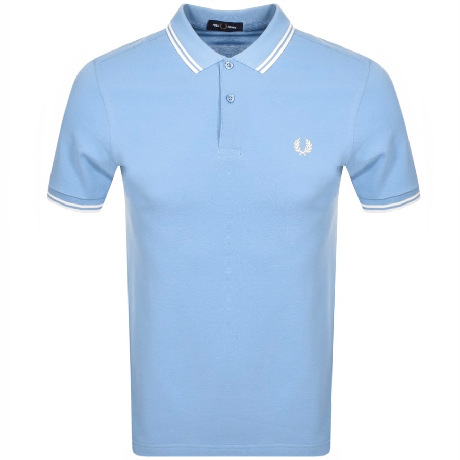 Alternative Image for ProductFred Perry Twin Tipped Polo T Shirt Blue1